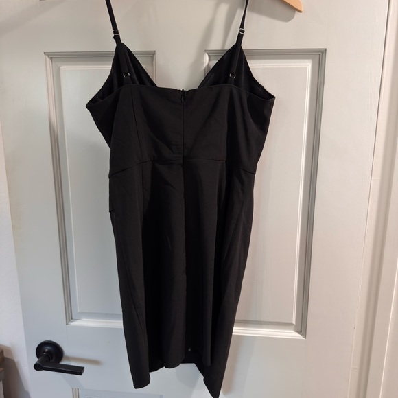 Blue Blush Black Mini Dress - Picture 2 of 4